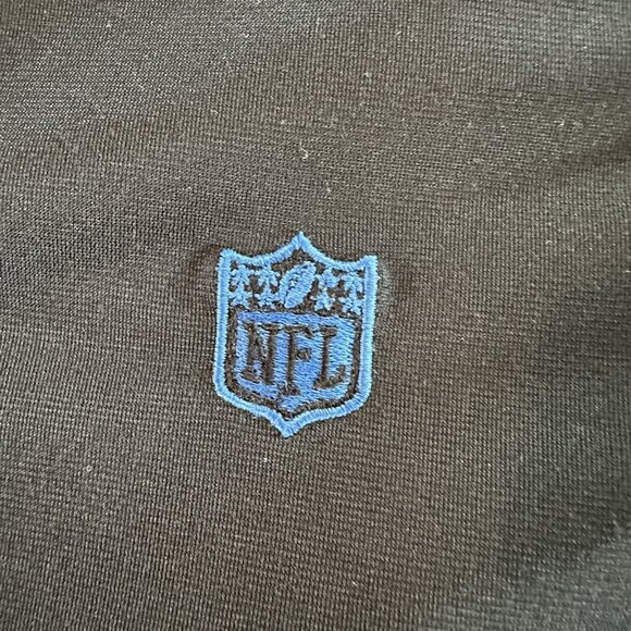 NFL Detroit Lions Youth Black and Blue Zip-up Track Style Sweatshirt. Sz Medium - Picture 3 of 10
